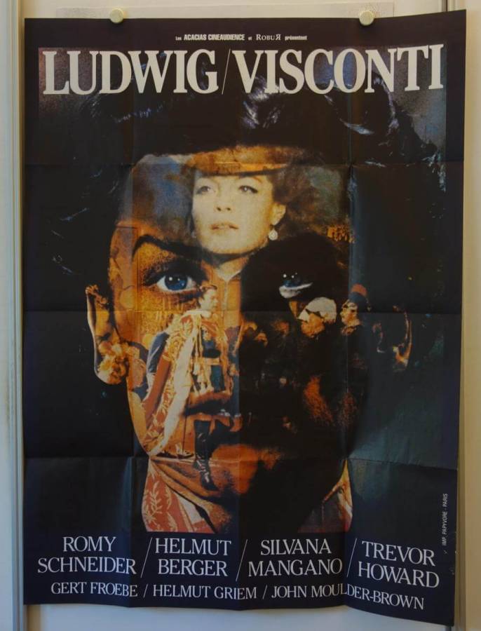 Ludwig II. originales Filmplakat aus Frankreich (R80s)